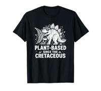 Plant-Based Since The Cretaceous Funny Dinosaur Vegan T-Shirt
