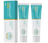 Plant-based Soothing Cream, 30g/1oz, contains turmeric and ginseng-soothes muscle tension, has a light and moisturizing texture, absorbs quickly, and helps you relax every day.