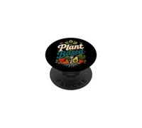 Plant Based Vegetable Vegan Humor PopSockets Adhesive PopGrip