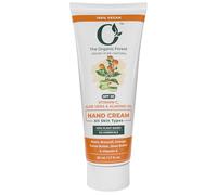 Plant Based Vitamin C Hand Cream for Dry Hands - Anti-Aging Hands Moisturiser with Shea Butter, Cocoa Butter & SPF - Non-Greasy Hand Repair Cream for Dry, Cracked Skin - Best Vegan Mini Handcream