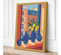 Plant Before Building Canvas Wall Art Print 30x20 Inch