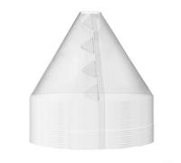 Plant Bell Dome Covers 10/20/30 PCS Reusable Plastic Cloche, Protect Your Plants from Harsh Weather Conditions (C)