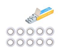 Plant Branch Tie Tape Hand Tying Binding Tools With1Box Staple Pin for Garden Tying Machine Vegetable Plant Ties Tape