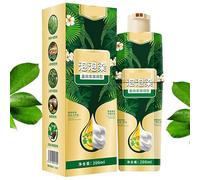 Plant Bubble Hair Color Shampoo - Long Lasting Instant Dye Foam in Minutes, 200ml