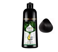 Plant Bubble Hair Dye Shampoo - 500ml Hair Color Shampoo, Natural H-air Mousse - Gentle Plant-Based Dying Product For Men & Women, Home, Salon, Travel