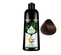 Plant Bubble Hair Dye Shampoo - 500ml Hair Color Shampoo, Natural H-air Mousse - Gentle Plant-Based Dying Product For Men & Women, Home, Salon, Travel