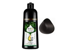 Plant Bubble Hair Dye Shampoo - 500ml Hair Color Shampoo, Natural H-air Mousse - Gentle Plant-Based Dying Product For Men & Women, Home, Salon, Travel