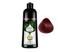 Plant Bubble Hair Dye Shampoo - 500ml Hair Color Shampoo, Natural H-air Mousse - Gentle Plant-Based Dying Product For Men & Women, Home, Salon, Travel