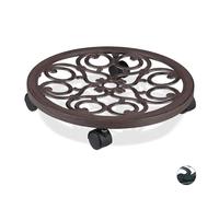 Plant caddy Flower Pot Stand 25 kg 4 Wheels Plant Roller Mobile Plant Stand