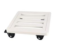 Plant Caddy with Wheels, Square Planter Dolly, Garden Pot Mover Tray for Easy Movement