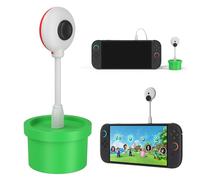 Plant Camera for Nintendo Switch 2 (2025), 720P HD USB-C Video Chat & Game Capture Camera for Switch2, Includes Flexible Neck, Desktop Stand & USB-C Cable, Cute Plant Design Switch 2 Camera Accessory