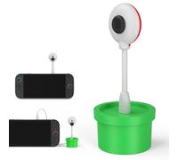 Plant Camera for Nintendo Switch 2 Console [2025] - 720P HD Switch 2 Camera with 360° Adjustable Angle, USB-C Plug & Play | Switch Video Chat Compatible with All Game Modes and Multiplayer Chat