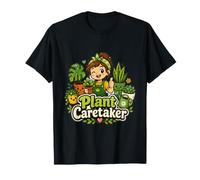 Plant Caretaker Cute Houseplant Gardener Design T-Shirt