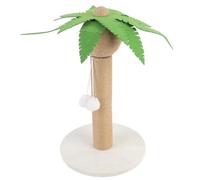 Plant Cat Scratcher Cat Scratching Post Easy Assembly Space Saving Furniture Decorative Tree Tower Scratcher for Indoor Kitten
