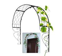 Plant Climbing Trellis, Wall-Mounted Wrought Iron Support Stand for Outdoor Climbing Plants, Ideal for Gardens and Windows