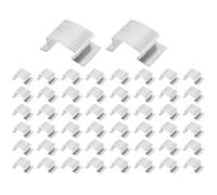 Plant Clips - 50x Plant Trellis Clips | Gardening Clips To G | Affordable Fastene Connectors Accessories | Orchid Pepper Plant Holder Clips For East Greenhouse Connections