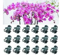 Plant Clips for Climbing Plants,Orchid Clips,Garden Clips for Plants,Plant Support Clips,20/100Pcs Flowers Vine Clips Stem Vine Growing Uprightly Growing Stem Support Clip Frames (Colour 20pcs)