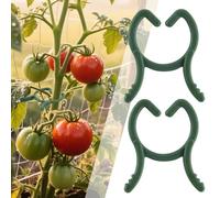 Plant Clips for Gardening, Reusable Support Clips, Gentle Garden Plant, Grid and Tomato Trunk Organiser, Safe Upright Trellis Clips, Plant Climbing Wall Fixture Clips, Garden St
