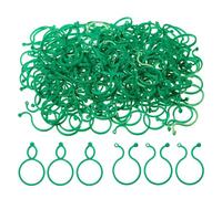 Plant Clips For Support - 100 Pieces Reusable Twist Clamp | Adjustable Plant Vine Fixing Clips | Garden Outdoor Greenhouse Tomato Grape Vegetable Flower Stem Trellis Plants Care Gardening Accessory Sc
