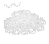Plant Clips for Support | Small Reusable Support Ties - 100-Piece Tomato Stem Plant Fixing Clips - for Outdoor Indoor Greenhouse Patio Yard Fruit Flower Pea Cucumber Grape
