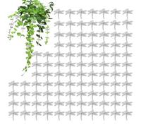 Plant Clips,Garden Clips for Climbing Plants | 100 Piece Clamp Thick for Daisy Trellis Vine Tomato Flower Indoor Outdoor Farm Patio Pathway Backyard Driveway Garden