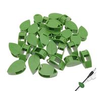 Plant Clips: Invisible Plant Climbing Accessory, 100 Cute Green Clips for Creepers, Green Creepers Holder, Space Saving for Decoration D