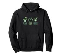 Plant Code Grow Programmer Gardening Humor Design Pullover Hoodie
