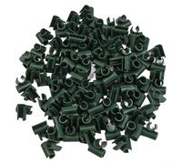 Plant Connector Clips for Garden Trellis 100PCS, Rotatable Rod Connectors to Support Various Angled Plant Structures (8 in diameter)