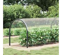 Plant Cover with Eyelets, 2 x 10 m, PVC, Transparent, Robust Material with Nylon Rope, Waterproof and Durable, Ideal for Garden Bed, Raised Bed, Tree Disc and Weed Protection