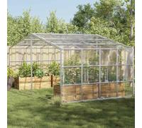 Plant Cover with Eyelets, 3 x 10 m, PVC, Transparent, Waterproof with Nylon Rope and Aluminium Eyelets, Robust and Durable for Garden Mulch, Weed Protection, Frost Protection, Raised Bed, Bed