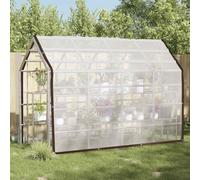 Plant Cover with Eyelets 3 x 5 m Polyethylene Transparent Black Waterproof Garden Mulch Protective Material with Aluminium Eyelets for Flower Bed, Raised Bed, Tree Disc and Bark Mulch Use