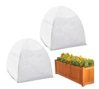 Plant Covers, Winter & Frost Protection, Breathable Anti-Cold Layer, 22x22in Garden Plant Protector for Shrubs, Fruit Trees, Vegetables, Berry Bushes, Roses Patio Gardening