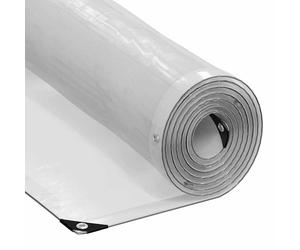 Plant Cover聽with Eyelets Polyethylene Vegetable Netting Tunnel vidaXL