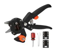 Plant Cutting Tool Pruning Shears for Grafting, 3 - Blade Garden Scissors with High - Carbon Steel Blades, PVC Handles, for Fruit Tree & Seedling Propagation