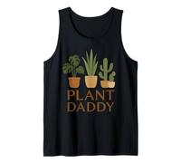 Plant Daddy Funny Houseplant Lover Design Tank Top