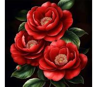 Plant Diamond Art Kits Adults, 5D sunflower Diamond Painting Embroidery Kit for Beginners, DIY Full Round Drill Crystal Art Crafts, Paint by Numbers for Adults, Home Decoration Gifts 20x20 inch y-z495