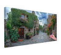 Plant Diamond Art Kits Adults Large 140x70cm, 5D Diamond Painting Countryside, DIY Full Drill Dimond Art for Adults, Gem Arts and Crafts Rhinestone Cross Stitch Kits for Decor Gfts for Women -2054