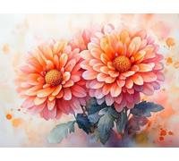 Plant Diamond Art Kits for Adults, 5D Diamond Painting Flower Pattern, Full Drill Crystal Art Paintings Rhinestone Embroidery Kit for Beginner, Gem Arts and Crafts for Room Decor, 90x150cm,Model989