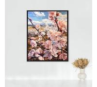 Plant Diamond Painting, 5d Diamond Painting Kits for Adults Tree, Full Drill Crystal Art Kits for Adults Beginners Cross Stitch Embroidery Crafts Pictures for Home Decor, Gifts 16x20in PJY9 M-B