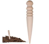 Plant Dibber - Hand Dibbler Planter Tool, Wooden Dibbler Gardening Tool | Tapered Garden Hand Dibber, Garden Hand Tool Dibber, Plant Flower Seed Dispenser for Planting Bulbs Sowing Plants Digging