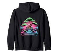 Plant Dj Spin Your World With Nature Beats Zip Hoodie