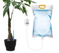 Plant Drip Bag - 3.5L Drip Water Bag 39.3 Inch Pipe - Automatic Watering System With Adjustable Flow | Portable Home Sprinkler Device for Indoor Outdoor Home Garden Flower Pot Gardening