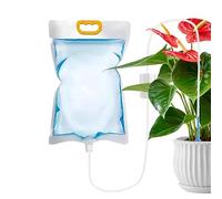 Plant Drip Irrigation Bag - Automatic Plant Irrigation System with Adjustable Flow | 39.3 Inch Pipe, 3.5 L Drip Water Bag for Flower Pot Gardening Bonsai