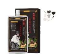 Plant Extract Hair Dye For Gray Hair, Nourishing Plant-Based Foam HairDye, Long-Lasting & Natural HairColor Shampoo for Gray Coverage, Hair Colorant for Women & Men, Hair Cover Up (Black)