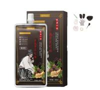 Plant Extract Hair Dye For Gray Hair, Nourishing Plant-Based Foam HairDye, Long-Lasting & Natural HairColor Shampoo for Gray Coverage, Quick-Acting, for All Hair Types (dark brown, 200ml)
