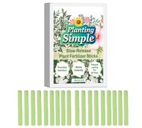 Plant Feed Indoor - House Plant Food Indoor | Efficient Plant Rooting Nutrition Stick | 18X House Plant Food,plant Food Indoor House Plant,Plant Fertilizer Spikes | Easy Plant Care For All Indoor Flo