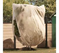 vidaXL Frost Protection Plant Fleece Covers Beige 2.4 x 2 m