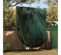 Plant Fleece Cover Green 3.5 x 2.5 m Non-Woven Fabric Reusable Zip Outdoor Easy
