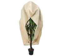 (beige, 3.93 x 3.5 m/ 2 pcs) vidaXL Plant Fleece Covers with Zip Outdoor Garden Frost Protection 70 g/m²