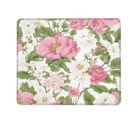 (Plant Floral Flowers) Printed Mousepad 8.3 x 10.3 in, Waterproof Non-Slip Mouse-Pad Rubber Base for Laptop Desktop Mat for Home Office Desk Decor